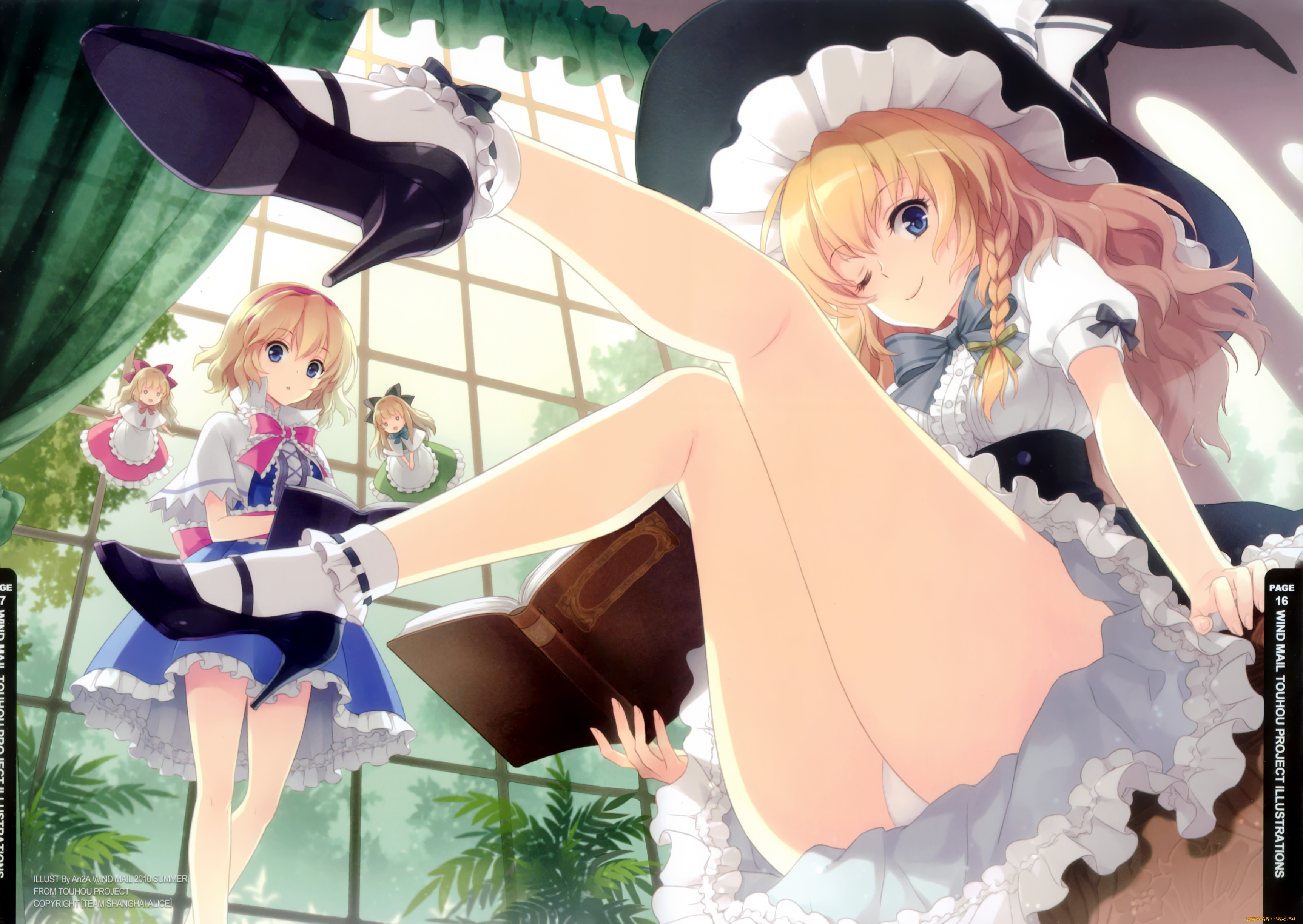 touhou, , kirisame, marisa, alice, margatroid
